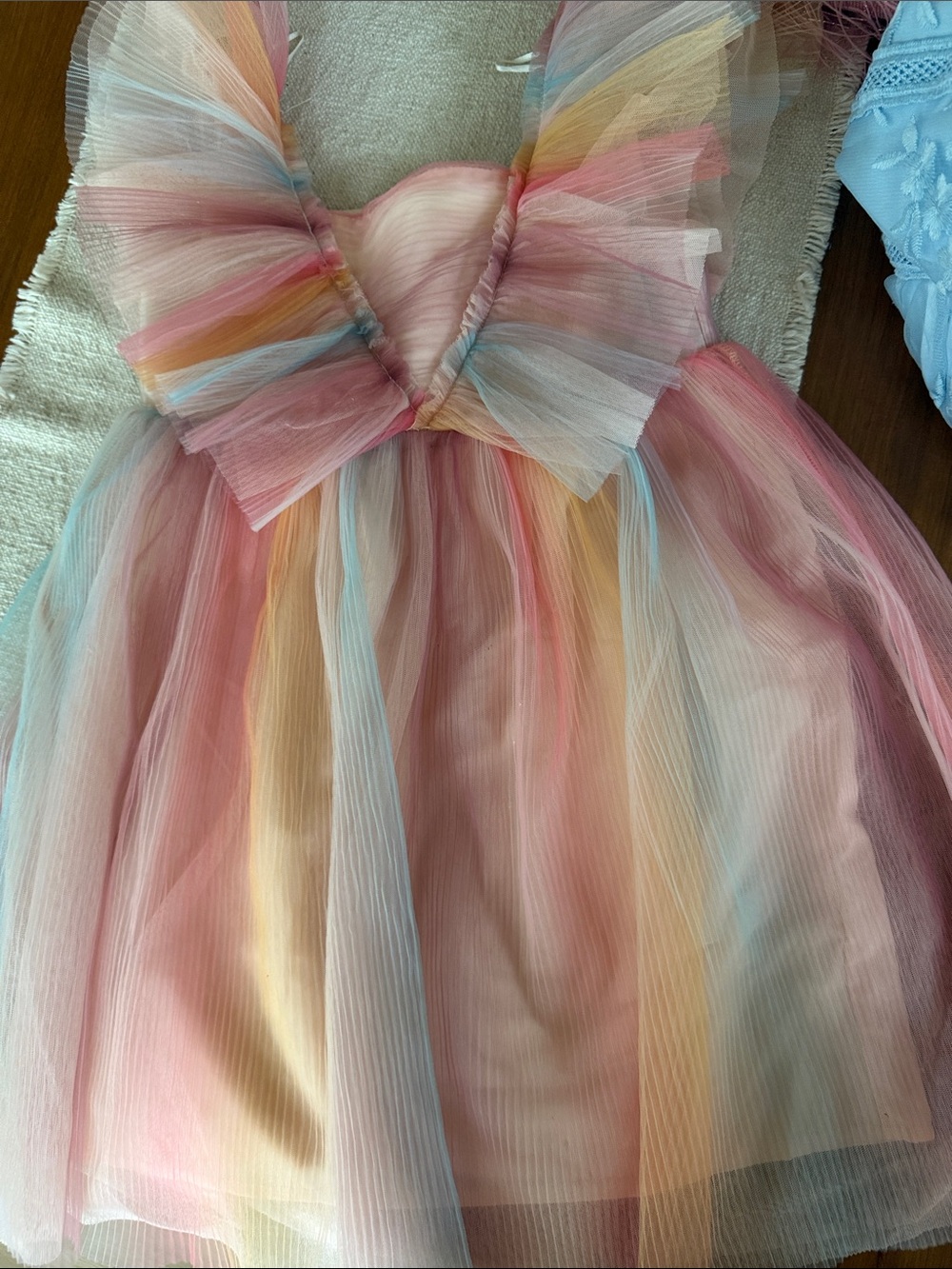 H&M girls rainbow party/formal dress
